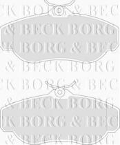 Borg & Beck BBP1429 - Juego de pastillas de freno