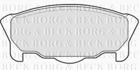 Borg & Beck BBP1431 - Juego de pastillas de freno