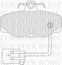Borg & Beck BBP1433 - Juego de pastillas de freno