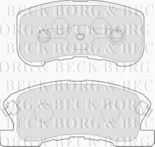 Borg & Beck BBP1434 - Juego de pastillas de freno