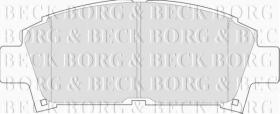 Borg & Beck BBP1440 - Juego de pastillas de freno