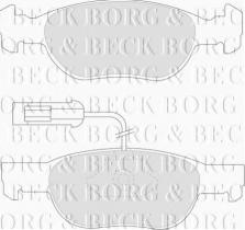 Borg & Beck BBP1441 - Juego de pastillas de freno
