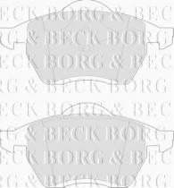 Borg & Beck BBP1446 - Juego de pastillas de freno