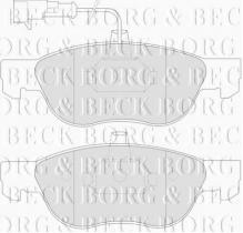 Borg & Beck BBP1452 - Juego de pastillas de freno