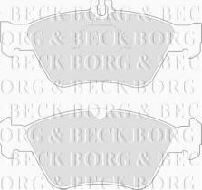 Borg & Beck BBP1454 - Juego de pastillas de freno