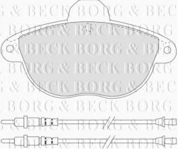 Borg & Beck BBP1455 - Juego de pastillas de freno