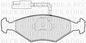 Borg & Beck BBP1456 - Juego de pastillas de freno