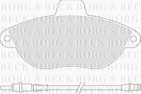 Borg & Beck BBP1461 - Juego de pastillas de freno