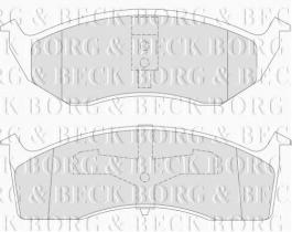 Borg & Beck BBP1465 - Juego de pastillas de freno