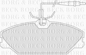 Borg & Beck BBP1466 - Juego de pastillas de freno