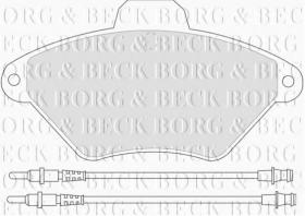 Borg & Beck BBP1468 - Juego de pastillas de freno