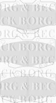 Borg & Beck BBP1469 - Juego de pastillas de freno