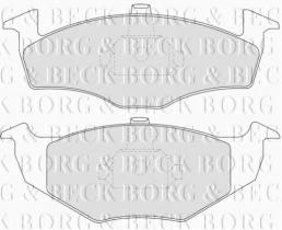 Borg & Beck BBP1471 - Juego de pastillas de freno