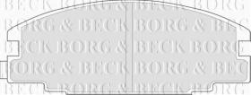 Borg & Beck BBP1476 - Juego de pastillas de freno