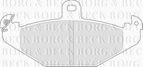 Borg & Beck BBP1478 - Juego de pastillas de freno