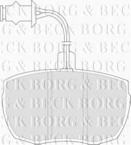 Borg & Beck BBP1481 - Juego de pastillas de freno