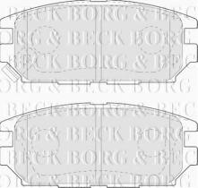 Borg & Beck BBP1489 - Juego de pastillas de freno