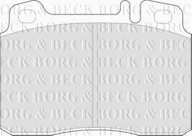 Borg & Beck BBP1492 - Juego de pastillas de freno