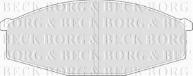 Borg & Beck BBP1497 - Juego de pastillas de freno