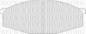 Borg & Beck BBP1497 - Juego de pastillas de freno
