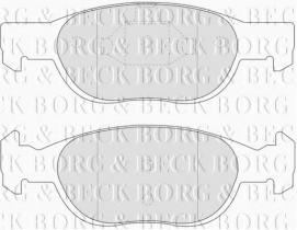 Borg & Beck BBP1499 - Juego de pastillas de freno