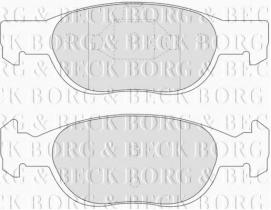 Borg & Beck BBP1499 - Juego de pastillas de freno