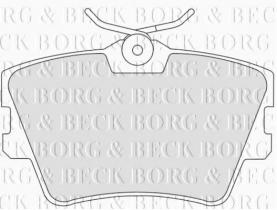 Borg & Beck BBP1501 - Juego de pastillas de freno