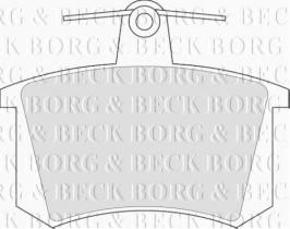 Borg & Beck BBP1503 - Juego de pastillas de freno