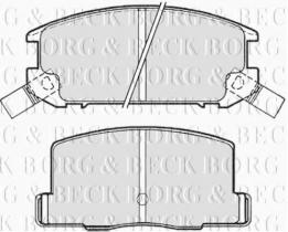 Borg & Beck BBP1504 - Juego de pastillas de freno
