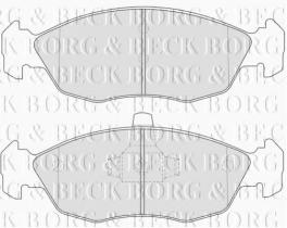 Borg & Beck BBP1505 - Juego de pastillas de freno