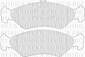 Borg & Beck BBP1510 - Juego de pastillas de freno