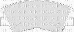 Borg & Beck BBP1511 - Juego de pastillas de freno