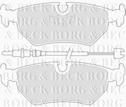 Borg & Beck BBP1515 - Juego de pastillas de freno