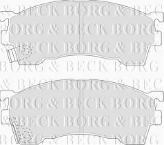 Borg & Beck BBP1516 - Juego de pastillas de freno