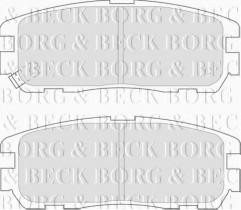 Borg & Beck BBP1517 - Juego de pastillas de freno
