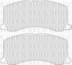 Borg & Beck BBP1522 - Juego de pastillas de freno
