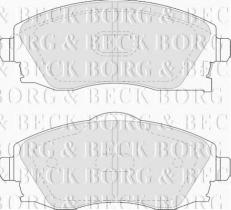 Borg & Beck BBP1523 - Juego de pastillas de freno