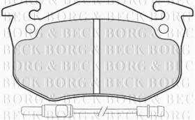 Borg & Beck BBP1525 - Juego de pastillas de freno