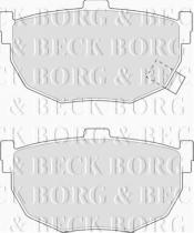 Borg & Beck BBP1527 - Juego de pastillas de freno