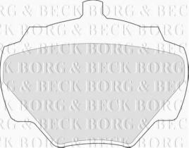 Borg & Beck BBP1528 - Juego de pastillas de freno
