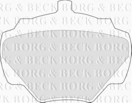 Borg & Beck BBP1528 - Juego de pastillas de freno