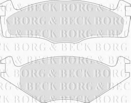 Borg & Beck BBP1531 - Juego de pastillas de freno