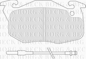 Borg & Beck BBP1532 - Juego de pastillas de freno