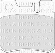 Borg & Beck BBP1533 - Juego de pastillas de freno