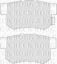 Borg & Beck BBP1535 - Juego de pastillas de freno