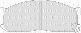 Borg & Beck BBP1536 - Juego de pastillas de freno