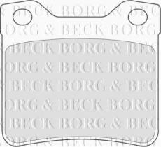 Borg & Beck BBP1537 - Juego de pastillas de freno