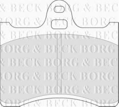 Borg & Beck BBP1538 - Juego de pastillas de freno
