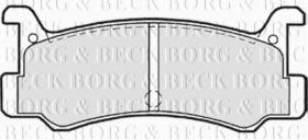 Borg & Beck BBP1540 - Juego de pastillas de freno