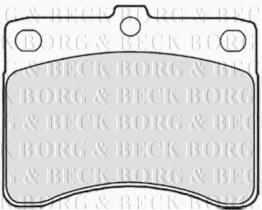 Borg & Beck BBP1547 - Juego de pastillas de freno